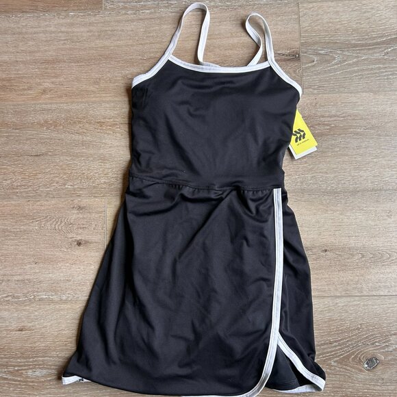 Girls' Knit Contrast Trim Athletic Dress - All In Motion™ NWT size XL Target - Picture 2 of 4